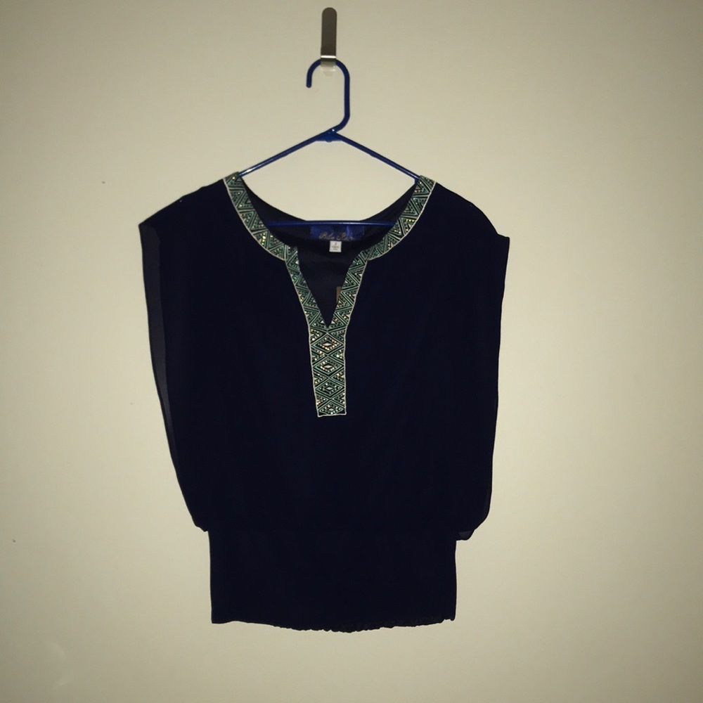 Blue Rain Top from Francesca’s
